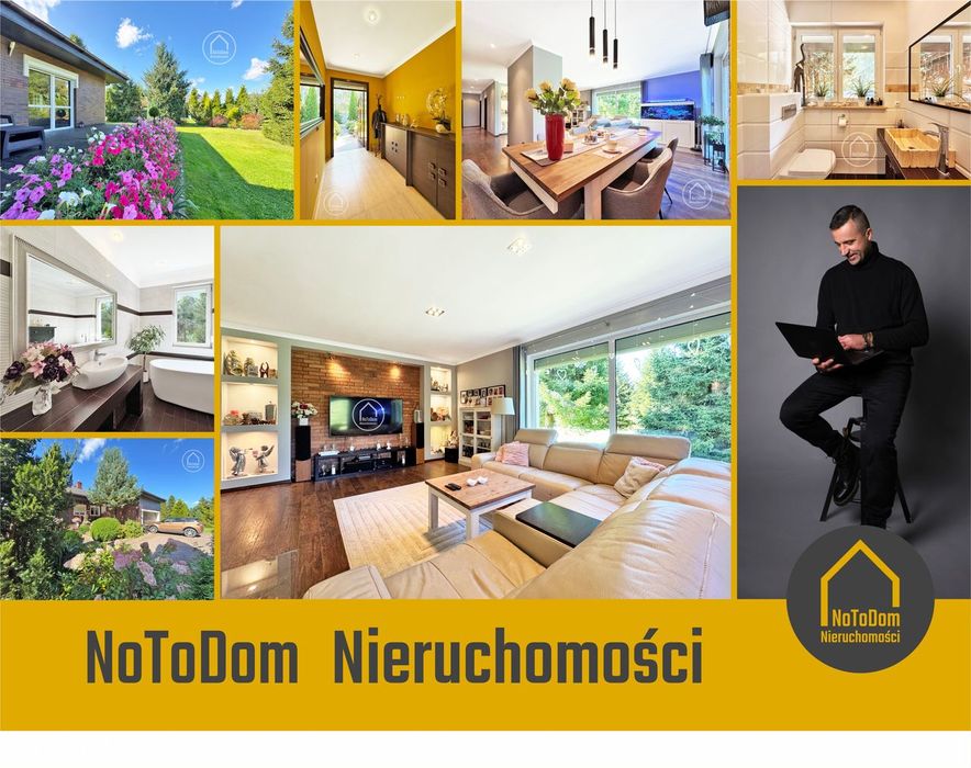 Dom Parterowy na pięknie zagospodarowanej działce w Łosinie