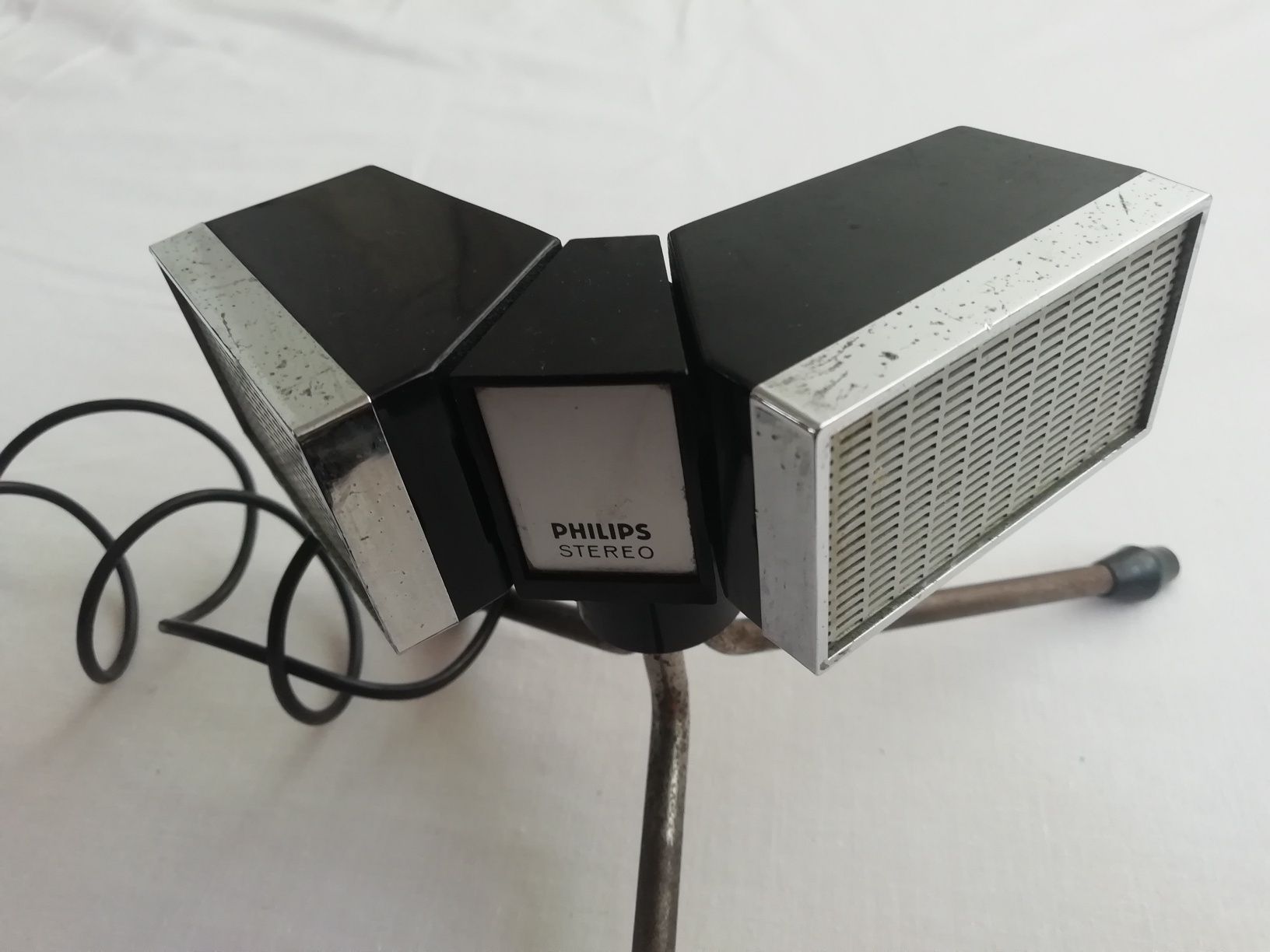 Microfone El 1979. Philips Stereo antigo microfone