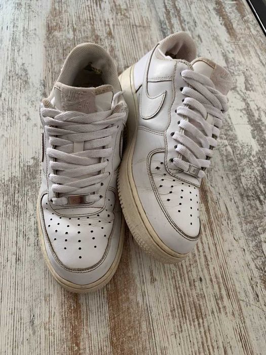 41 Nike air force 1 white / Форси білі / Найк форсы белые кроссовки