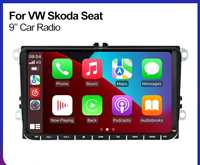 Android магнитола Volkswagen Skoda Seat 1/32 Микрофон в подарок