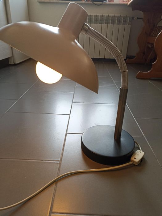 Stara lampka biurkowa PRL retro vintage design