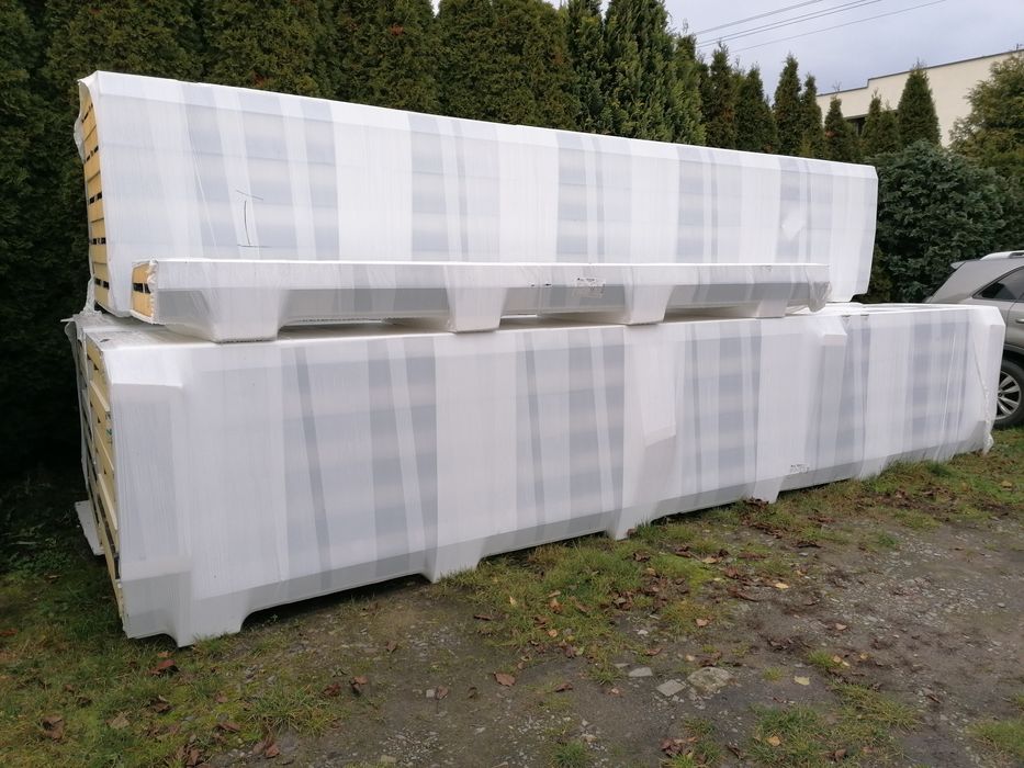 Płyta warstwowa dachowa PIR 100mm, antracyt, nowa