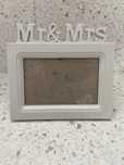 MR&MRS ramka dekoracja slub wesele