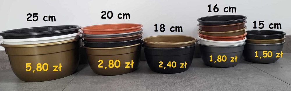Doniczka miska osłonka 20 cm