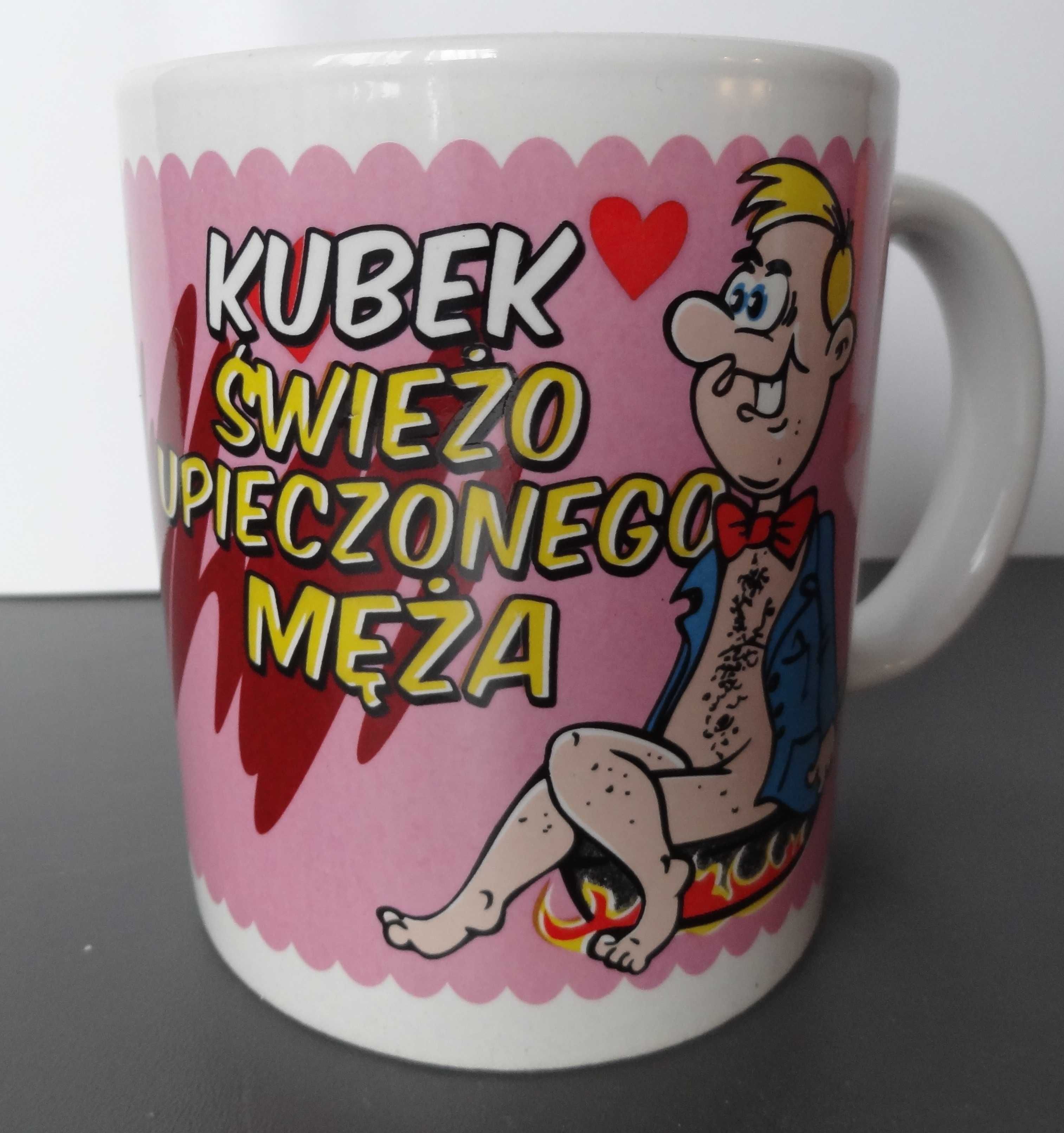 Kubek świeżo upieczonego męża i świeżo upieczonej żony  18+