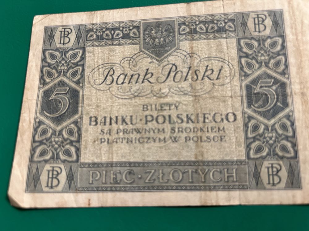 Banknot 10 złotych polskich z 1930 r.
