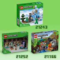 Nowe, Tanio!!! Lego 21243, 21166, 21252