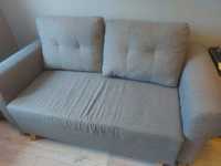 Sofa rozkładana szara