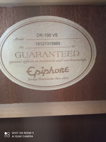 Sprzedam gitarę Epiphone