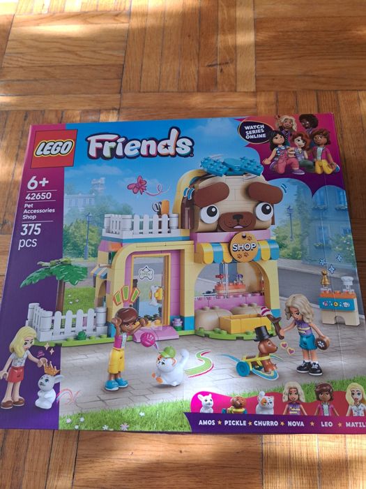 Lego Friends 42650 sklep z akcesoriami dla zwierząt