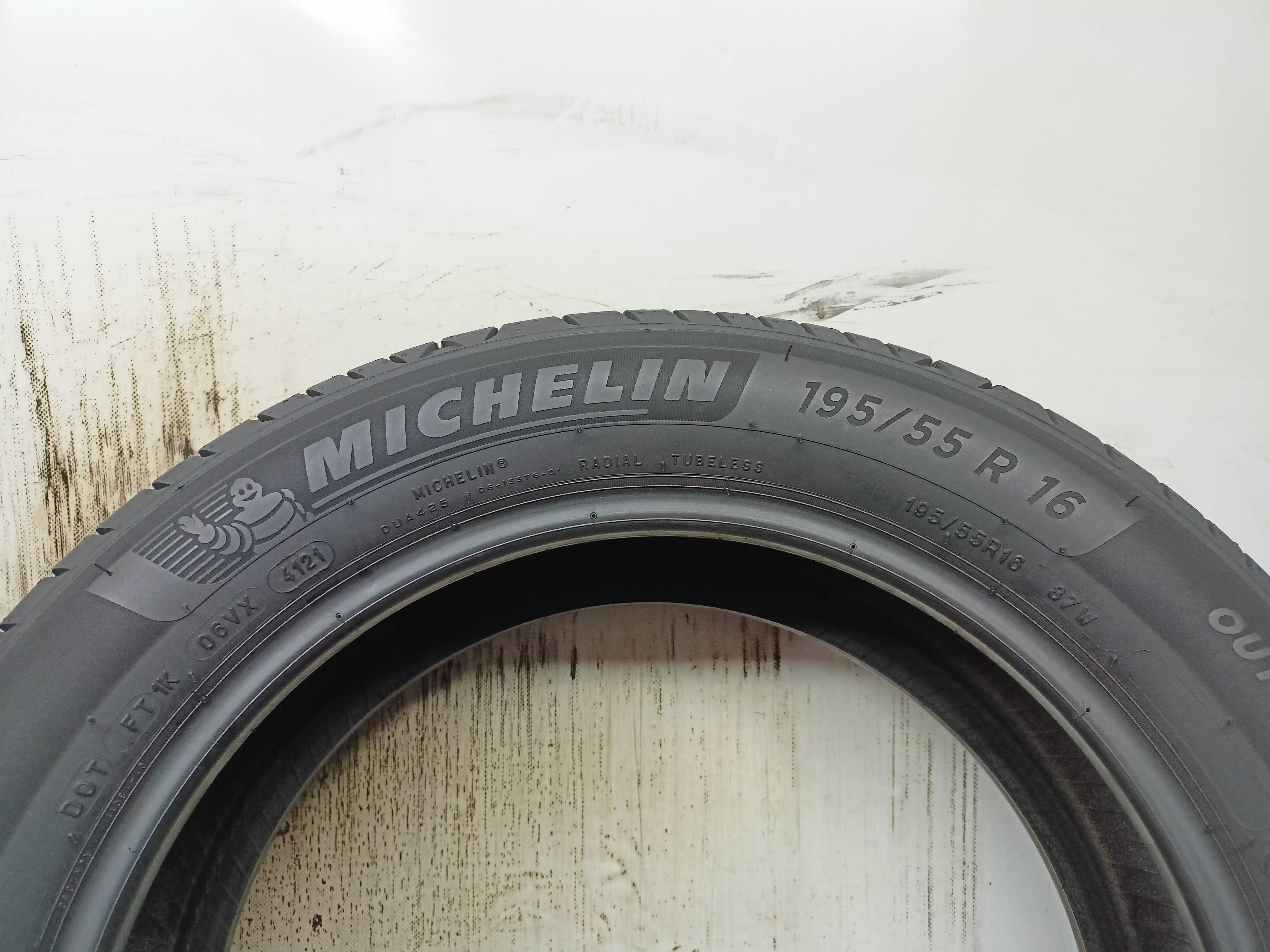 Michelin Primacy 4 195/55/16 2021rok 87W 2x6,9 2x6,5mm (4159)