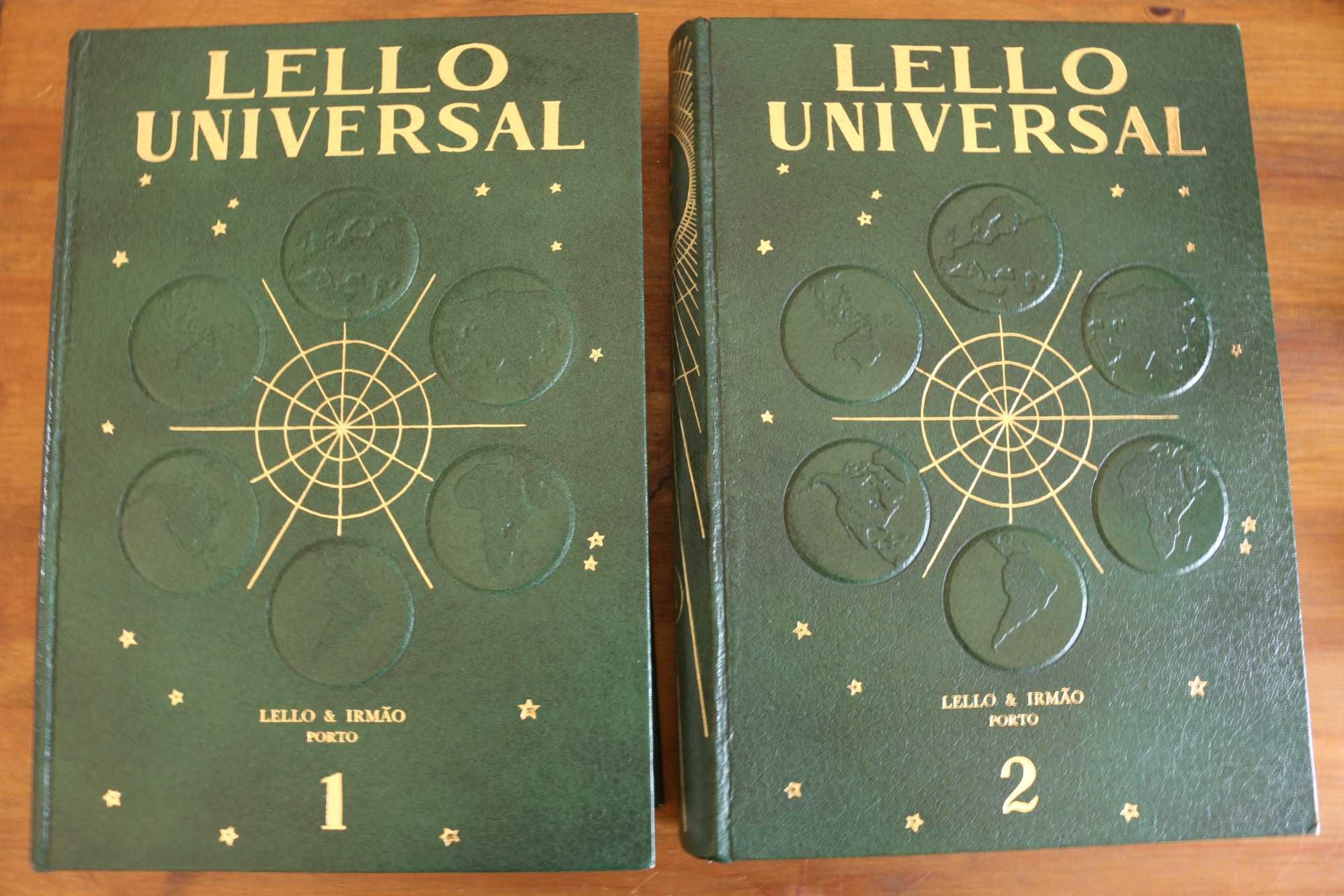 Dicionário ilustrado Lello Universal 2 volumes