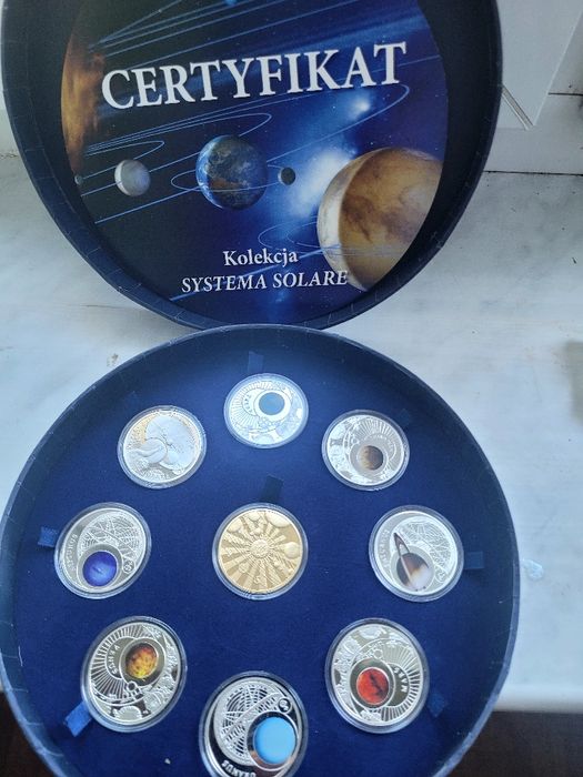 Zestaw monet okolicznościowych „Systema Solare” – 2009