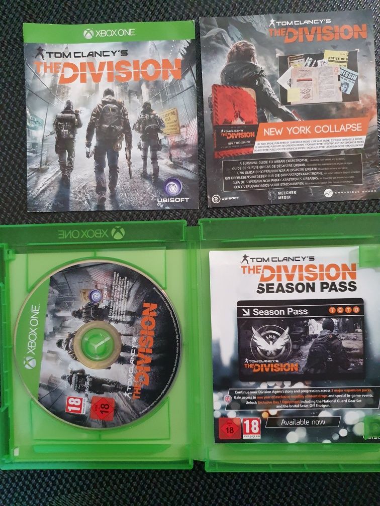 The Division Tom Clancys Limited Edition Xbox one S X ubisoft