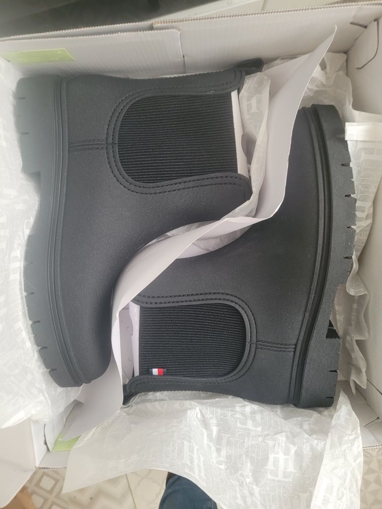 Kalosze/botki Tommy Hilfiger 40