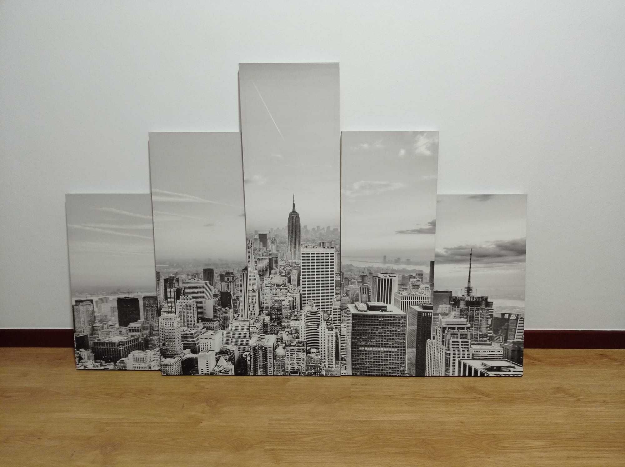 Quadro New York (conjunto de 5 telas)