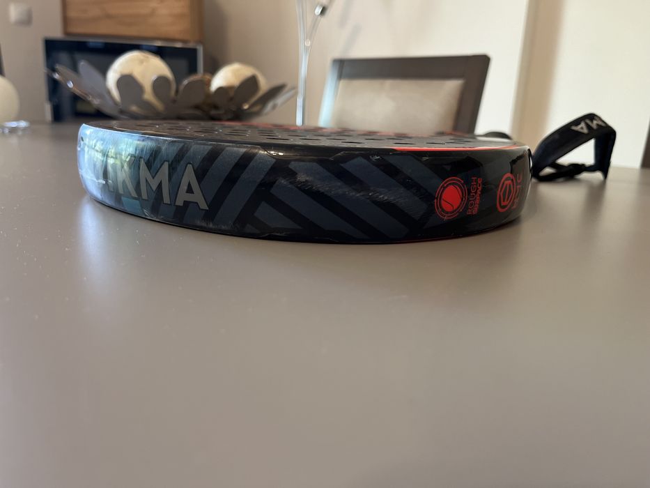 Raquete Padel Kuikma Precision Hard 990 - Bom estado