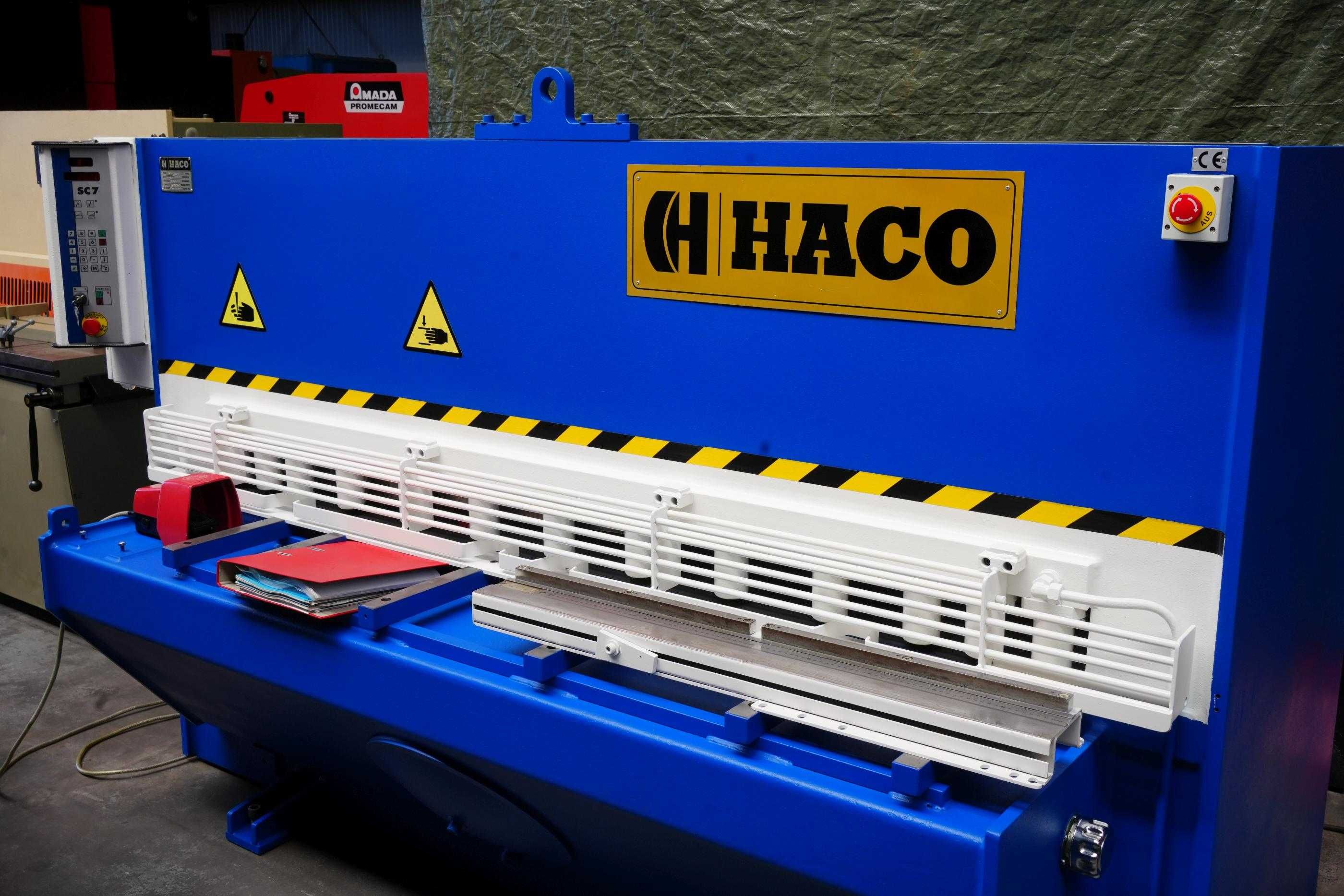 Gilotyna nożyce do blachy HACO TSX 2050 x 6 mm CNC KOŃSKIE EuroMaszyny