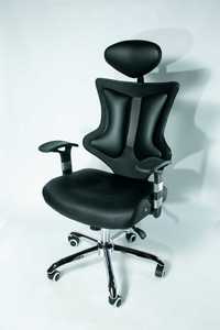 Кресло для офиса или дома DALES в черной и коричневой расцветках