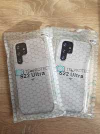 Etui Tel Protect Acrylic do Samsung Galaxy S22 Ultra Przezroczysty