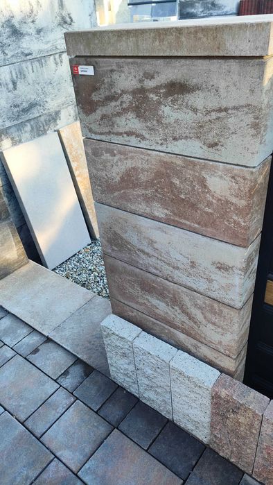 Pustak do budowy grilla pustak konstrukcyjny bloczek betonowy elewacja