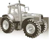 Katalog czesci / instrukcja obslugi SERIA MASSEY FERGUSON 6400 Pl