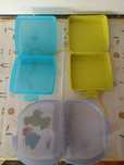 Caixas de sandes Tupperware