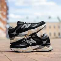 New Balance 9060 білого, чорного та сірого кольору