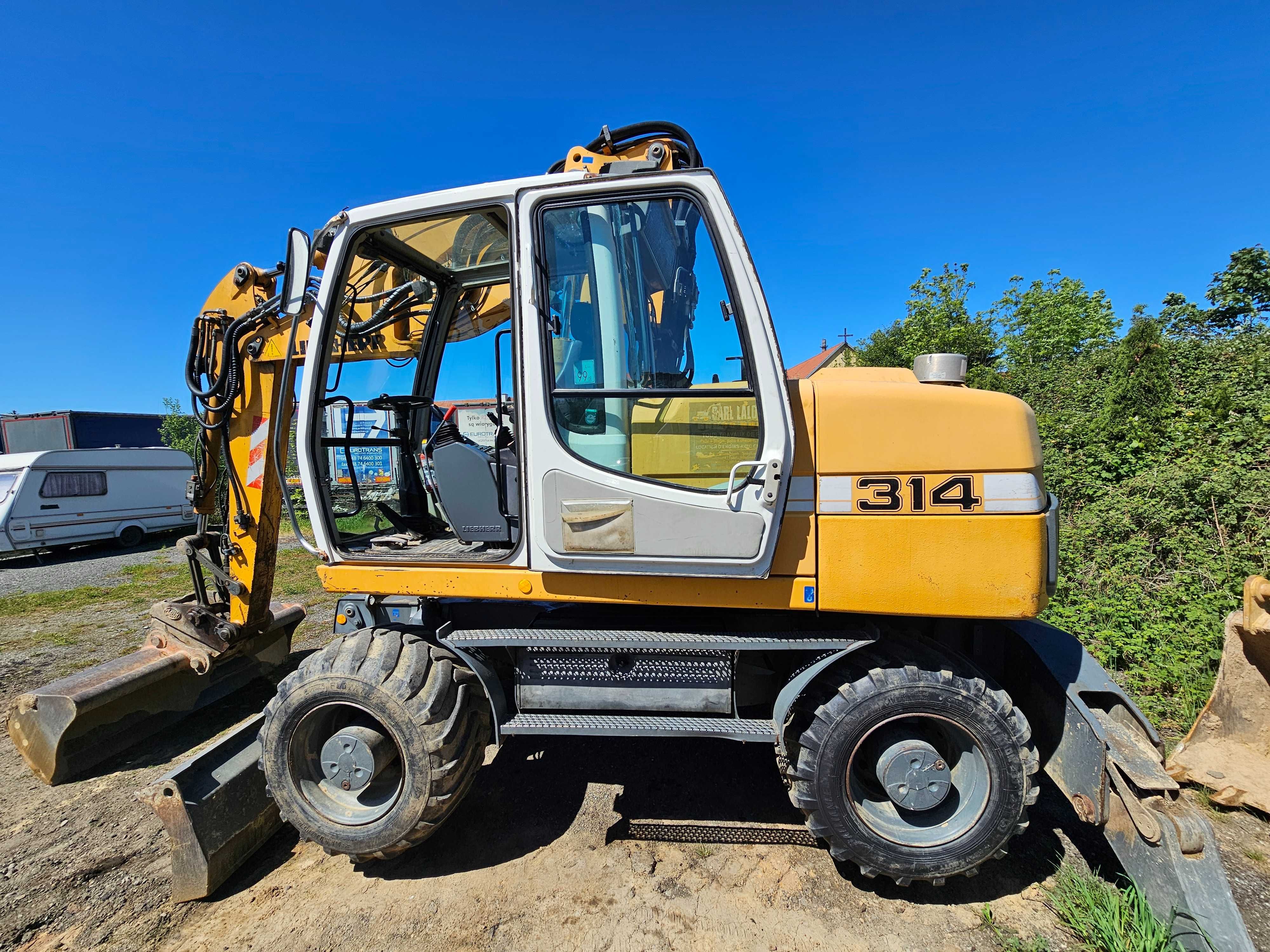 Liebherr A 314 , kołówka litronic