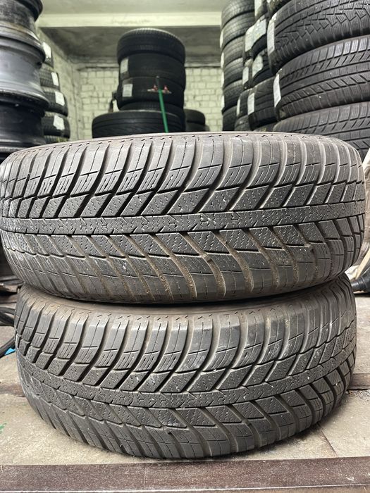 Шины 215/55 R16 Nexen б/у пара 7мм зима U7