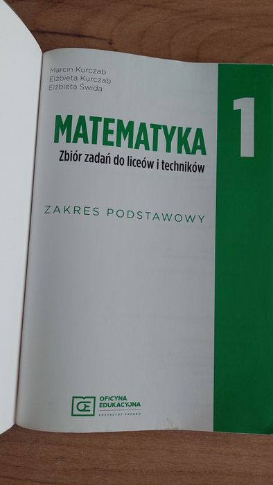 Matematyka 1 zbiór zadań do liceów i techników