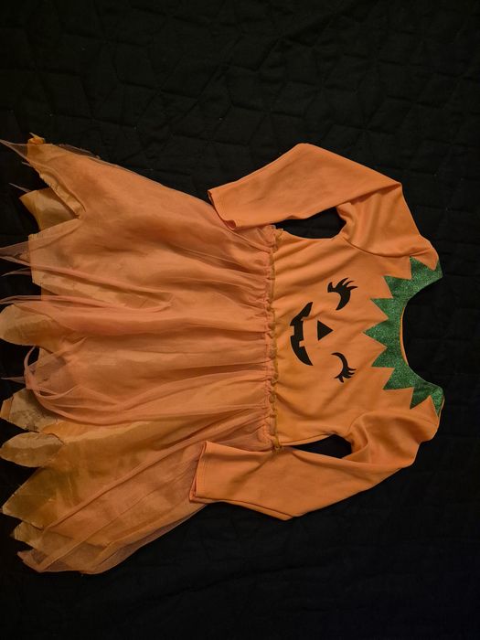 Strój dyni sukienka 110/116