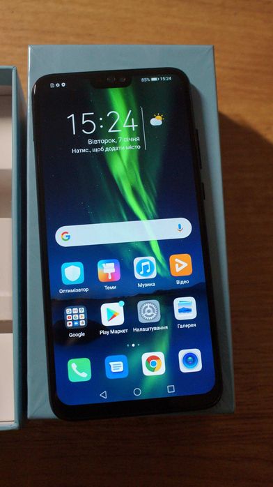 Мобільний телефон/ Смартфон Huawei Honor 8x 6/128Gb Black