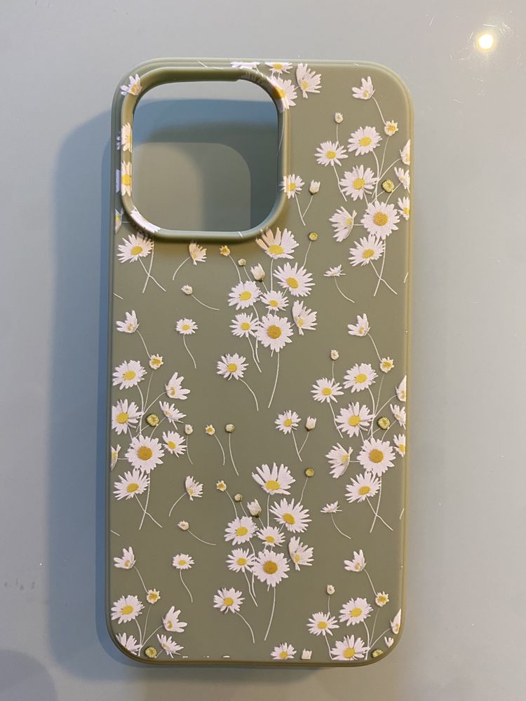 Capa de telefone com padrao de flores