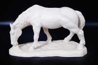 Porcelanowa figura KOŃ porcelana biskwitowa SCHAUBACH KUNST