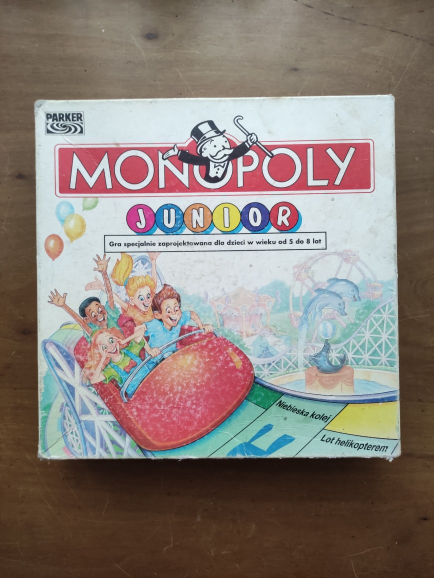 Monopoly Junior pierwsza polska edycja 1997