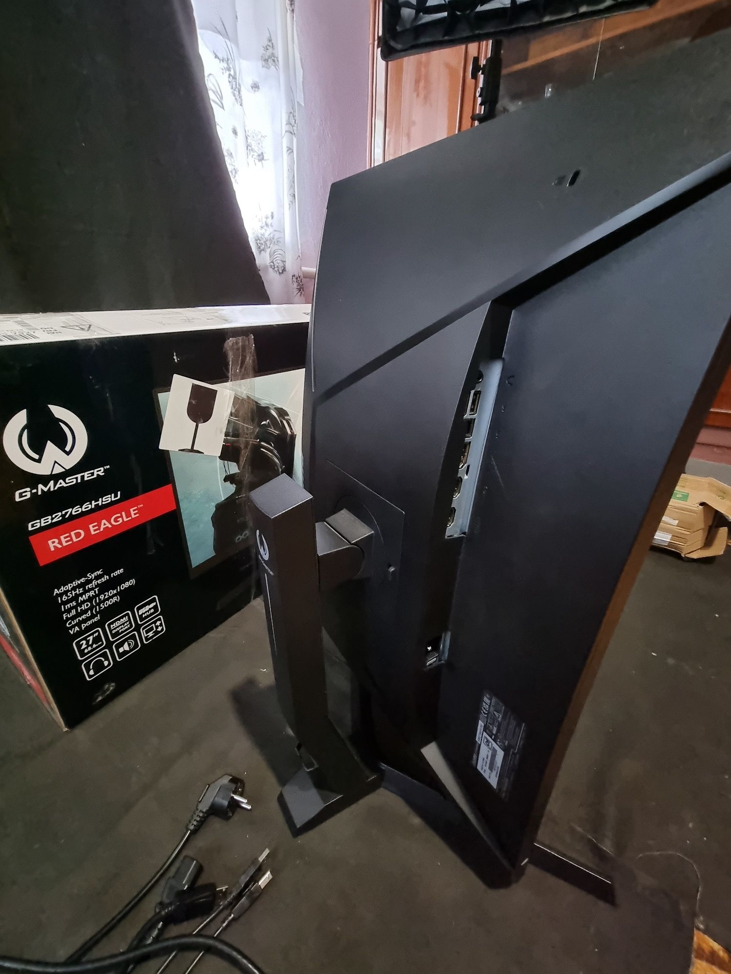 Монитор 27" Iiyama G-MASTER RED EAGLE 165Hz коробка изогнутый  curved