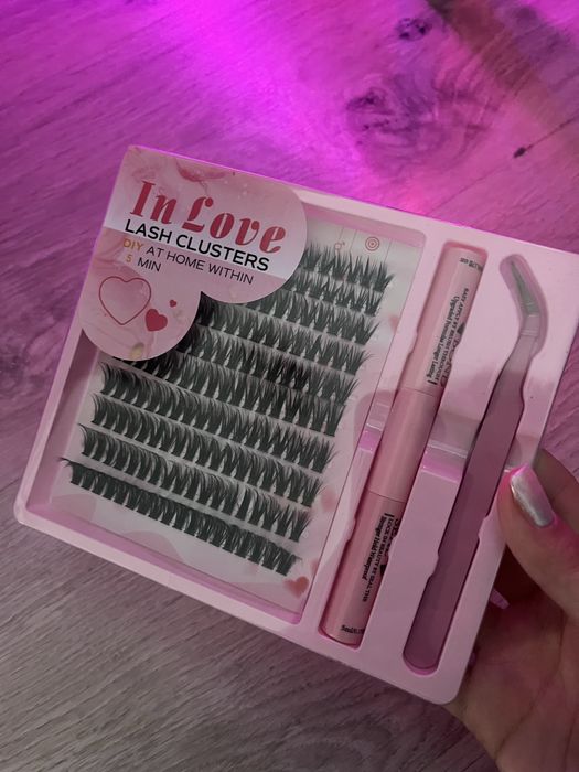 вії, пучки, клей, ремувер