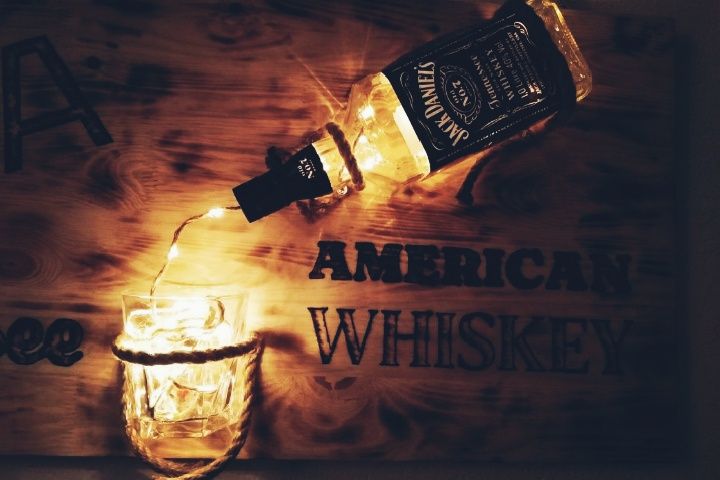 Prezent / Wystrój Lokalu Zawieszana Drewniana Tablica Jack Daniels