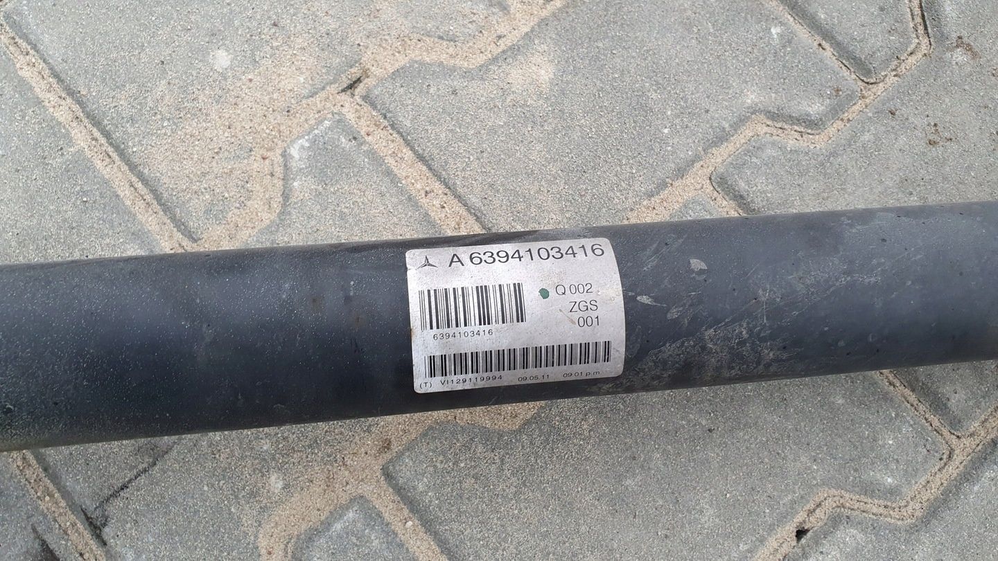 WAŁ NAPĘDOWY 2.2 CDI MERCEDES VITO 639 LIFT 10-14R