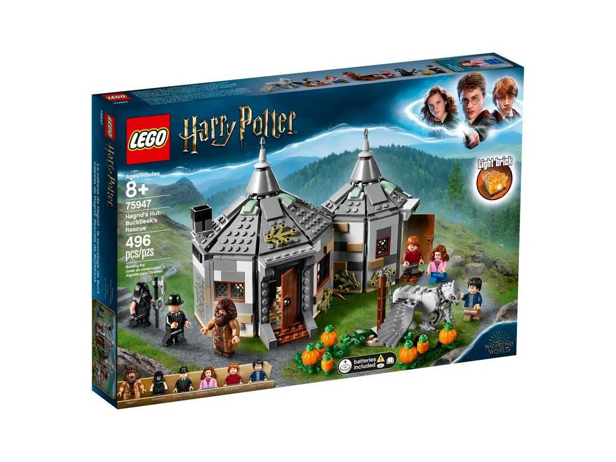 Lego 75947 Chatka Hagrida: na ratunek Hardodziobowi szybka wysyłka