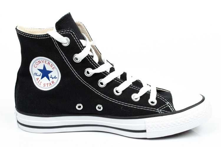 CONVERSE ALL STAR HI buty sportowe trampki za kostkę czarne r. 38-45