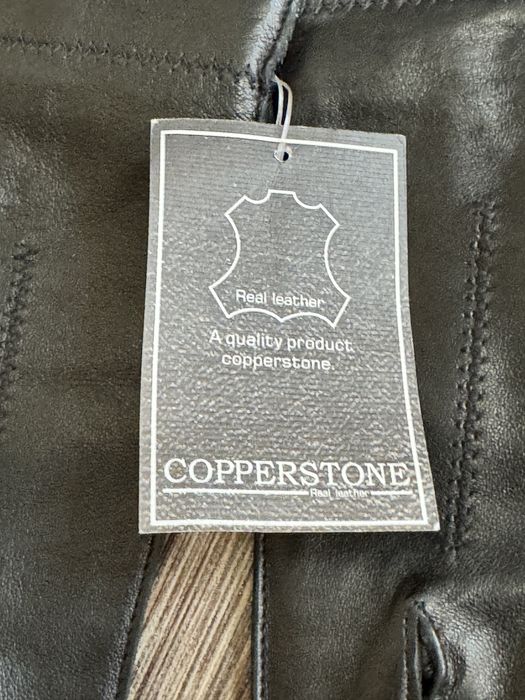 якісні  шкіряні рукавиці з натуральної шкіри Copperstone, нові