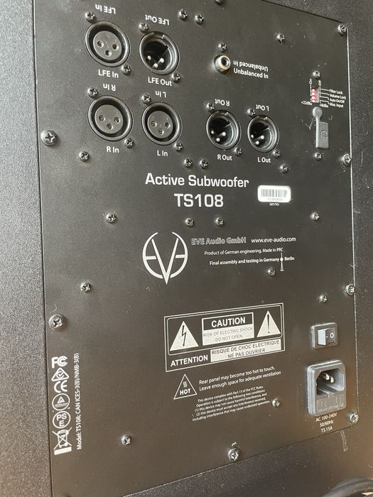 Студійний сабвуфер AVE Audio TS108 ( 150вт)