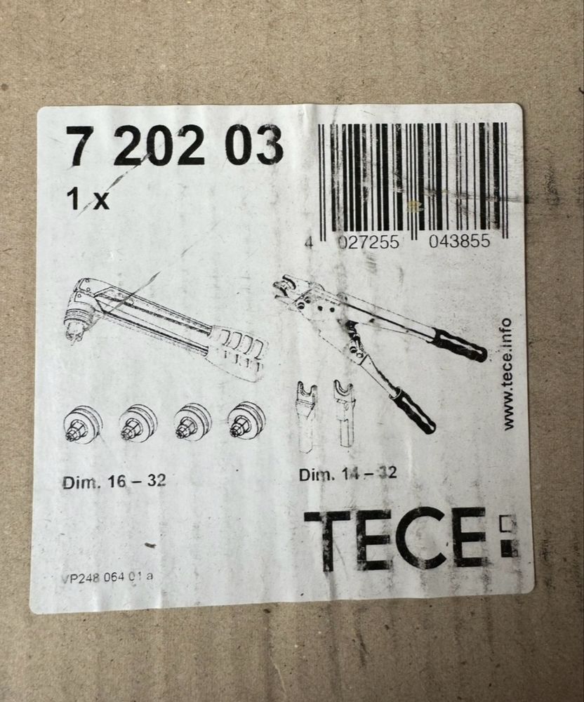 Инструмент TECE ( пресс)