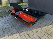 Walec ogrodowy zębaty z broną sprężynową kat 1 i 2 do mini  traktorków