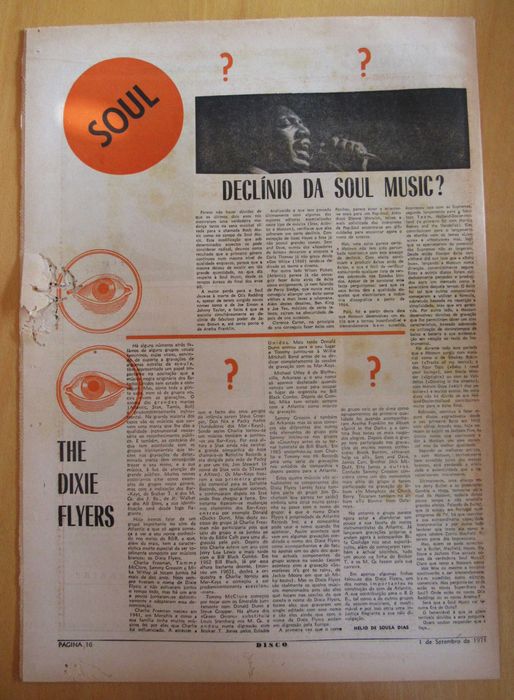 Jornal "Disco Música & Moda" nº 15, Kinks, Vilar de Mouros