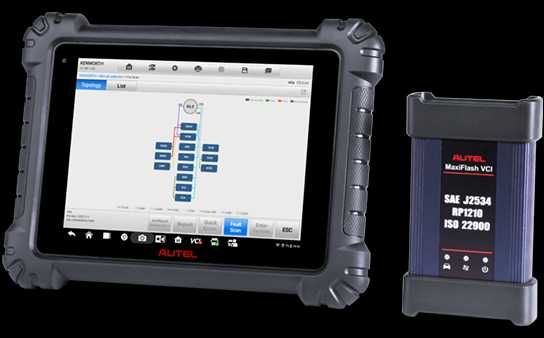 AUTEL MaxiSys MS909CV Tester diagnostyczny ciężarówek maszyn autobusów