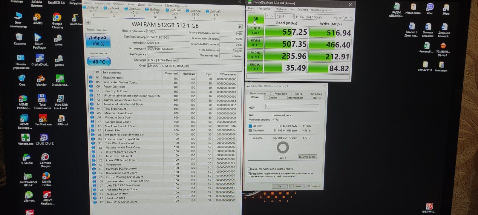 Xraydisk Sata3 _M.2 SSD_480, 512Pro