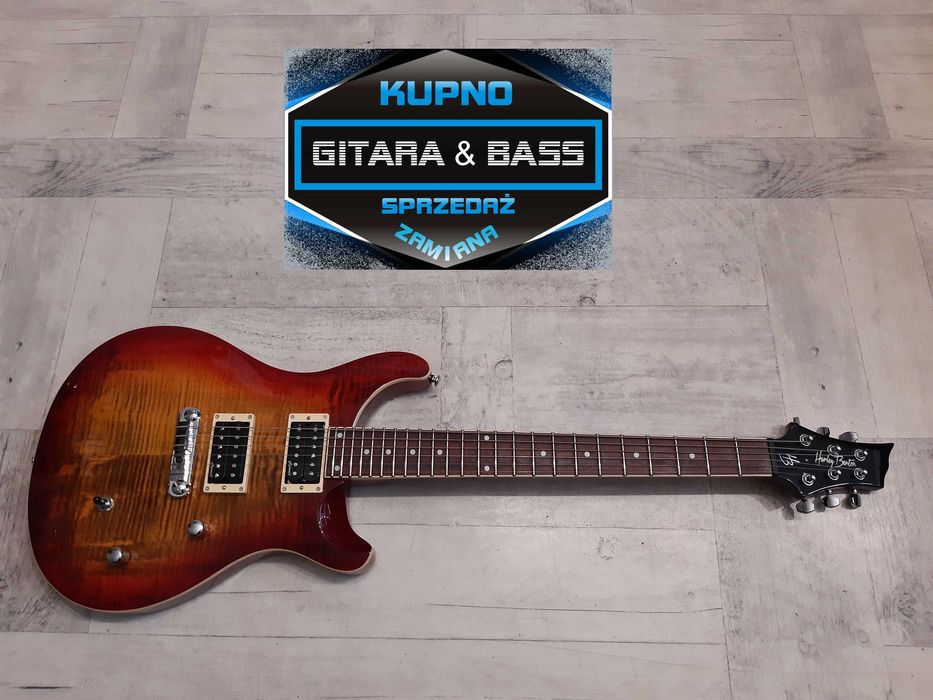 Piękna Gitara HB CST-24 Paradise Flame -Alnico- wysyłka Gratis-zamiana